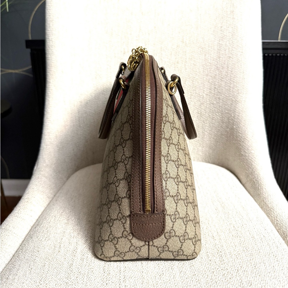 Gucci authentic Ophedia top Handel satchel bag medium supreme canvas - Picture 7 of 16